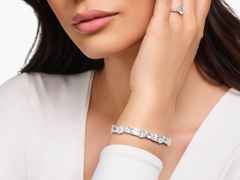 Thomas Sabo Heritage Glam Armband Silber 19cm mit weißen Zirkonia – Armschmuck Armband in silber und aus 925 Silber. – Ansicht 2