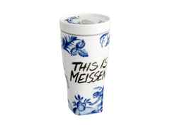 Meissen Coffee to Go Becher "Affe & Faultier" aus Meissner Porzellan – Porzellanwaren Tafelporzellan in weiß und aus Kunststoff und Porzellan.