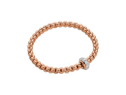 Armschmuck Armband aus 750 Rotgold, 750 Weißgold und und .
