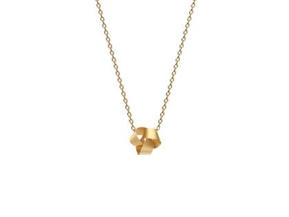 Niessing Papyr Collier Classic Yellow 45cm – Halsschmuck Collier in gelbgold und aus 750 Gelbgold.