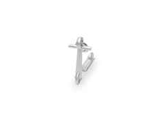 Juwelier Roller | Atelier Anhänger "Roller" Silber mit Öse – Halsschmuck Anhänger ohne Besatz in silber und aus 925 Silber.