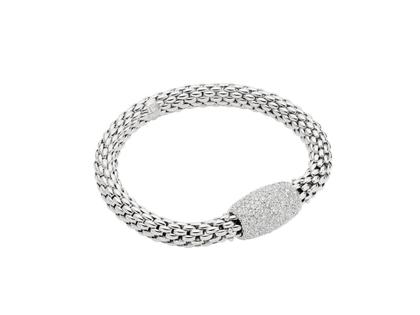Armschmuck Armband aus 750 Weißgold.