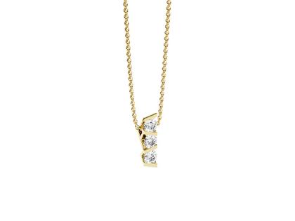 Niessing Vivida Anhänger Classic Yellow 4,0mm mit Brillanten 0,690ct – Anhänger Anhänger mit Besatz aus 750 Gelbgold.