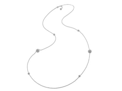 Pesavento Pixel Collier   Silber – Halsschmuck Collier aus 925 Silber.