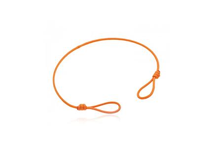Chimento Typhoon Armband Stoff Orange 24cm verstellbar – Armschmuck Armband aus Sonstiges.