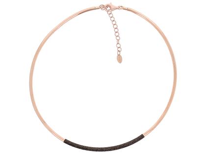 Pesavento Polvere di Sogni Shiny Collier – Halsschmuck Collier aus 750 Rotgold, 925 Silber und und vergoldet.