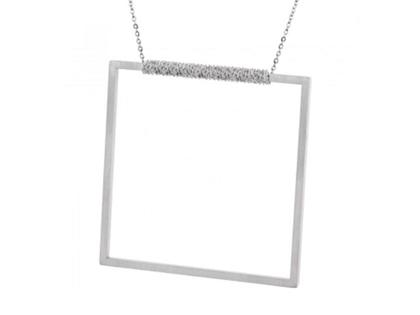Ernstes Design K809 Anhänger – Anhänger Anhänger ohne Besatz aus Edelstahl.