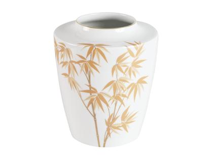 Meissen Cosmopolitan "Golden Bamboo" Vase Porzellan mit Golddekor 21cm – Porzellanwaren Tafelporzellan in weiß und aus Porzellan. – Ansicht 2