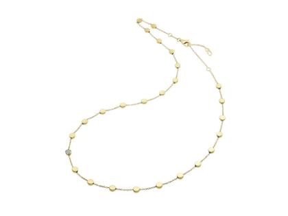 Chimento Armillas Glow Collier Gelbgold 45cm mit Brillanten – Halsschmuck Collier in gelbgold und aus 750 Gelbgold.