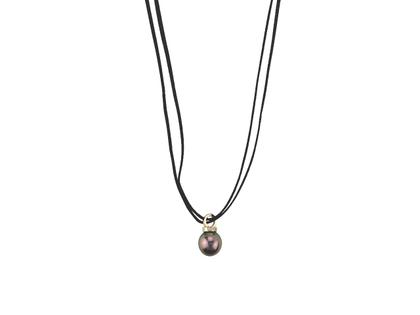 Halsschmuck Perlenkette aus 750 Gelbgold.