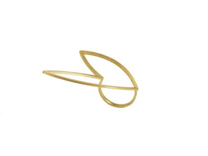 Jutta Ulland Herzflug Ring Silber vergoldet – Ringe Ring aus 925 Silber vergoldet.