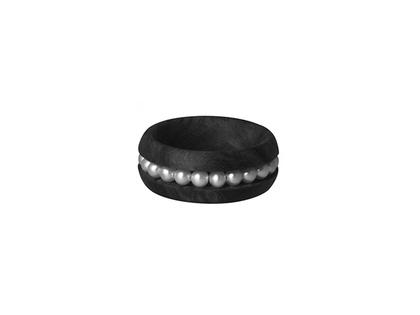 Schmuckwerk Rassel Holz: Damenring – Ringe Ring mit Besatz .