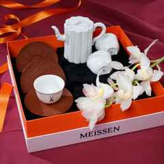 Meissen Tee-Set Zen Tea Ceremony – Porzellanwaren Tafelporzellan in weiß und aus Porzellan. – Ansicht 3