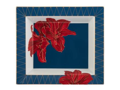 Meissen Vide-Poche  groß "Amaryllis" – Porzellanwaren Porzellandekoration in weiß und aus Porzellan.