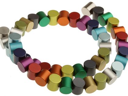 Apero Zylinderkette – Halsschmuck Collier aus Aluminium.