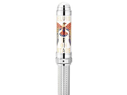 Montblanc Limited Edition Great Characters Elvis Presley 1935 Rollerball – Schreibgeräte Rollerball aus Metall. – Ansicht 4