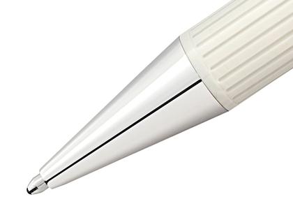 Montblanc Writers Edition                    2024: Jane Austen Limited Edition Kugelschreiber – Schreibgeräte Kugelschreiber in beige und aus Edelharz, Metall, platiniert und vergoldet. – Ansicht 2