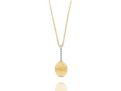 Nanis Dancing in the Rain Elite Collier Gelb- und Weißgold 0,06 ct – Halsschmuck Collier aus 750 Gelbgold, 750 Weißgold und und .