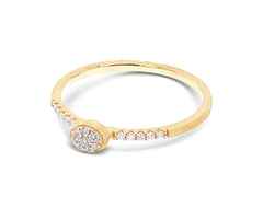 Nanis Dancing in the Rain Elite Ring Gelbgold 0,10 ct – Ringe Ring mit Besatz aus 750 Gelbgold.