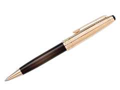 Montblanc Around the World in 80 Days Doué Classique Kugelschreiber dunkelgrau – Schreibgeräte Kugelschreiber in grau und aus Edelharz, Metall, platiniert und vergoldet.