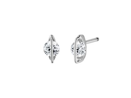 Schaffrath Liberté Arcana Ohrstecker Weißgold mit Brillanten 0,420ct – Ohrschmuck Ohrstecker aus 750 Weißgold.