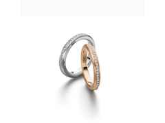 Henrich & Denzel Favorita Finely Platin Ring mit Brillanten – Ringe Ring mit Besatz aus 950 Platin.