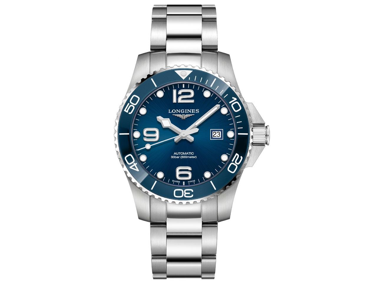 Longines HydroConquest Herrenuhr Automatik 43mm Edelstahl