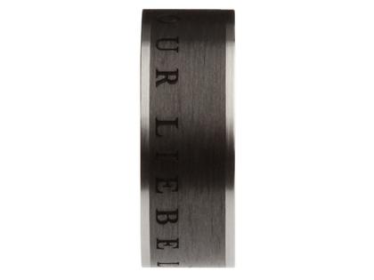 Apero Carbon Ring 9 mm – Ringe Ring aus Edelstahl, Carbon und und .
