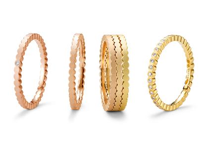 Niessing Architecture Line 1,8 mm Fine Rose – Ringe Ring aus 750 Rotgold. – Ansicht 2