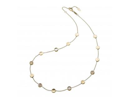Chimento Armillas Glow Caleido Collier Gelbgold 45cm mit Perlmutt – Halsschmuck Collier in gelbgold und aus 750 Gelbgold.