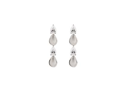 Cammilli Firenze Divina Ohrhänger   White Ice mit Brillanten 1,20ct – Ohrschmuck Ohrhänger aus 750 Gelbgold, 750 Weißgold und und .