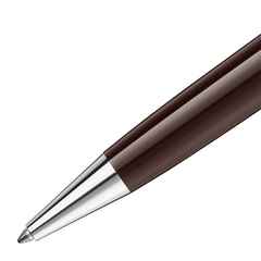 Montblanc Le Petit Prince Aviator Midsize Kugelschreiber – Schreibgeräte Kugelschreiber in braun und aus Edelharz und platiniert. – Ansicht 2