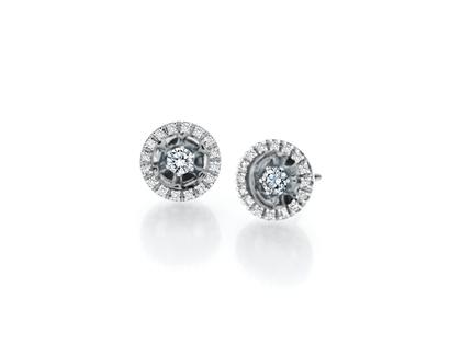 Jörg Heinz Swing Classico Ohrstecker Weißgold mit Brillanten 0,360ct – Ohrschmuck Ohrstecker in silber und aus 750 Weißgold.