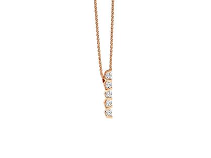 Niessing Vivida Anhänger Classic Red 2,8mm mit Brillanten 0,400ct – Anhänger Anhänger mit Besatz aus 750 Rotgold.
