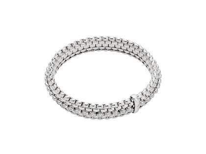 Fope Panorama Flex'It Armband Weißgold 1 Ronde mit Brillanten 0,89ct – Armschmuck Armband aus 750 Weißgold.