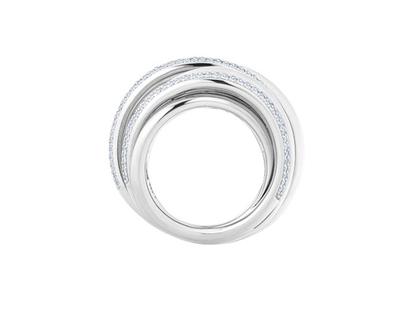 Capolavoro Cielo Ring Weißgold mit Brillanten pavé gefasst – Ringe Ring mit Besatz aus 750 Weißgold. – Ansicht 2