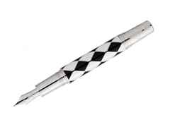 Montblanc Great Characters Homage to Queen Limited Edition 1975  Füllfederhalter Harlekin – Schreibgeräte Füllfederhalter aus 750 Gelbgold, Edellack und und . – Ansicht 2