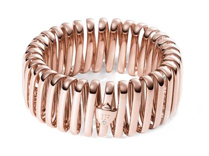 IsabelleFa L'Élastique Armband Rougeroyal 21mm – Armschmuck Armband aus 750 Rotgold.