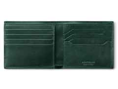 Montblanc Meisterstück 4810 Brieftasche 8 cc Leder British Green – Lederwaren Leder Brieftasche in grün und aus Leder. – Ansicht 3