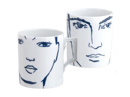 Meissen MUG Collection Henkelbecher-Set "Carol & Adam" – Porzellanwaren Tafelporzellan in weiß und aus Porzellan. – Ansicht 2