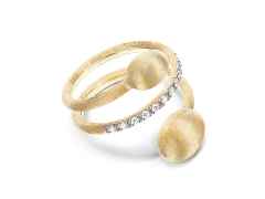 Nanis Dancing in the Rain Elite Ring Gelbgold 0,15 ct – Ringe Ring aus 750 Gelbgold. – Ansicht 2