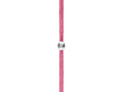 Schaffrath Colortaire Armband Weißgold mit Brillant 0,015 Candy Pink – Armschmuck Armband in rosa und aus 750 Weißgold.