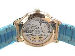 Glashütte Original Senator Panoramadatum Mondphase Automatik Roségold 40mm silbernes Zifferblatt Goldband 100-04-11-01-14 Full Set mit Garantie Occasion – Herrenuhren Uhr mit Datum aus 750 Rotgold. Das Gehäuse ist rund und roségold. Das Goldarmband ist roségold. Das Zifferblatt ist ein Index in silber. – Ansicht 2