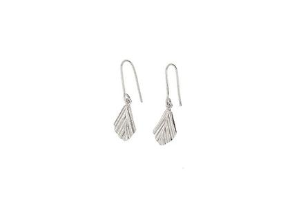 Heiring Faggio Ohrhänger Klein Silber – Ohrschmuck Ohrhänger aus 925 Silber und und rhodiniert.
