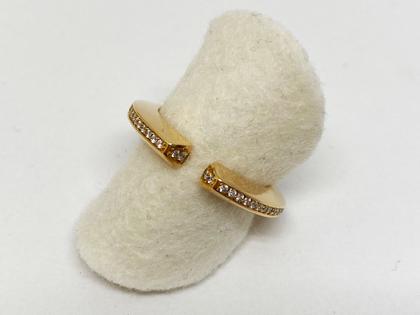 Jochen Pohl Rosegold Damenring offen – Ringe Ring aus 750 Rotgold.