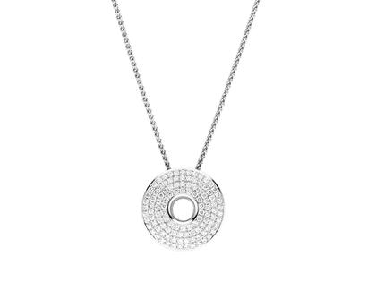 Henrich & Denzel Vela Anhänger Platin mit Brillanten – Anhänger Anhänger mit Besatz aus 950 Platin.