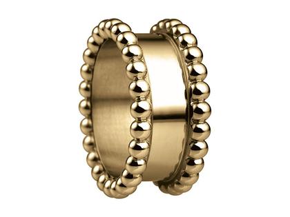 Bering Arctic Symphony Außenring breit Kugeln Edelstahl IP Gelb – Ringe Ring aus Edelstahl, IP beschichtet und und .