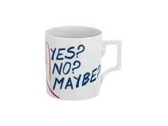 Meissen MUG Collection Henkelbecher "Yes, No, Maybe" – Porzellanwaren Tafelporzellan in weiß und aus Porzellan.