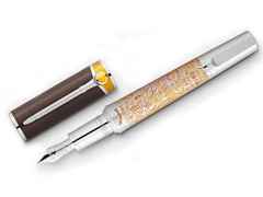 Montblanc 2023 Masters of Art Homage to Vincent Van Gogh Füllfederhalter 4810 Limited Edition – Schreibgeräte Füllfederhalter in orange und aus 750 Gelbgold und rhodiniert.