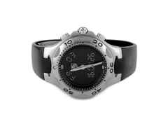TAG Heuer Kirium F1 Multifunktion Quarz Edelstahl CL111A.FT6000 Full Set Occasion – Herrenuhren Chronograph aus Edelstahl. Das Gehäuse ist rund und silber. Das Kautschuk / Kunststoff / Silikon Armband ist schwarz. Der Zifferblatt ist ein Index.